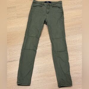 Boden Brighton Biker Skinny Jeans in Marsh Army Green Size 8 Olive Green Moto